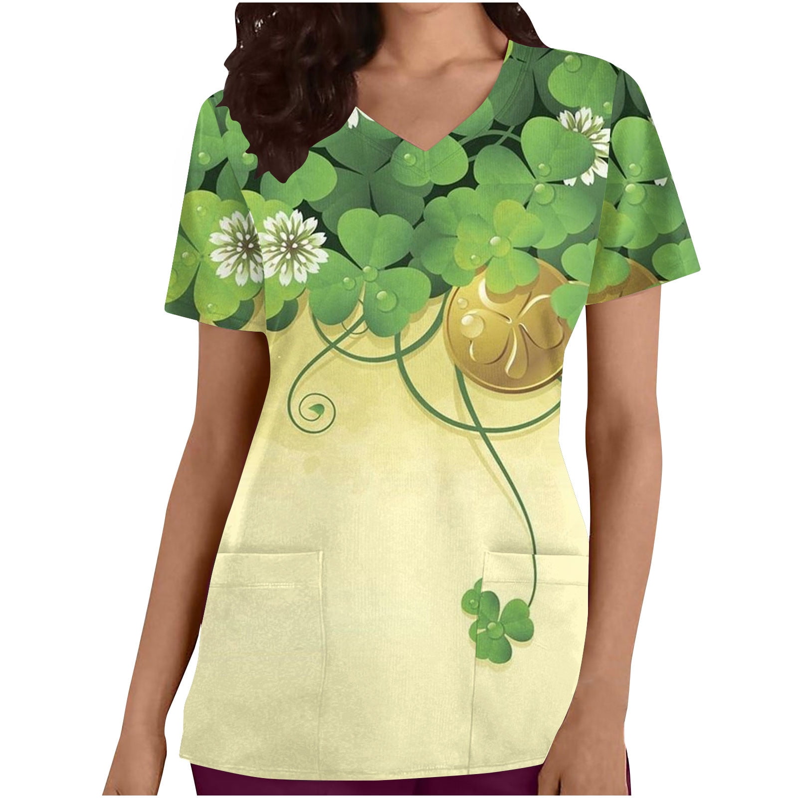 st patricks day scrub uniforms