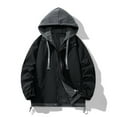 thumbnail image 1 of jsaierl Womens Winter Coats Plus Size Outdoor Work Windbreaker Fall Warm Full Zip Jacket Hooded Fleece Ski Coats Snow Thicken Outerwear, 1 of 9