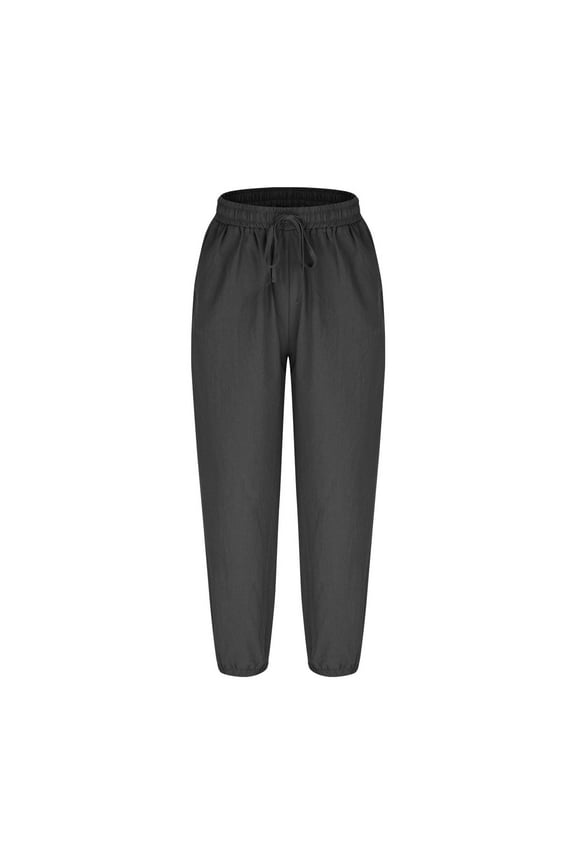 Jogger Chef Pants with Elastic Waist and Hidden Zipper Pocket – Stretch Kitchen Work Pants Black XXL