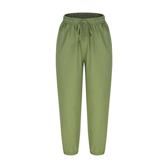 jtjvou Jogger Chef Pants with Elastic Waist and Hidden Zipper Pocket – Stretch Kitchen Work Pants Green S