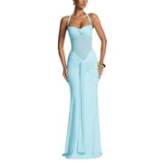 Light Blue Bodycon Dress