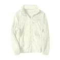thumbnail image 1 of jtjvou Women's Zip Up Teddy Jacket Fuzzy Fleece Long Sleeve Soft Warm Coat Fashion Winter Outfits Clothes 2024 White S, 1 of 2