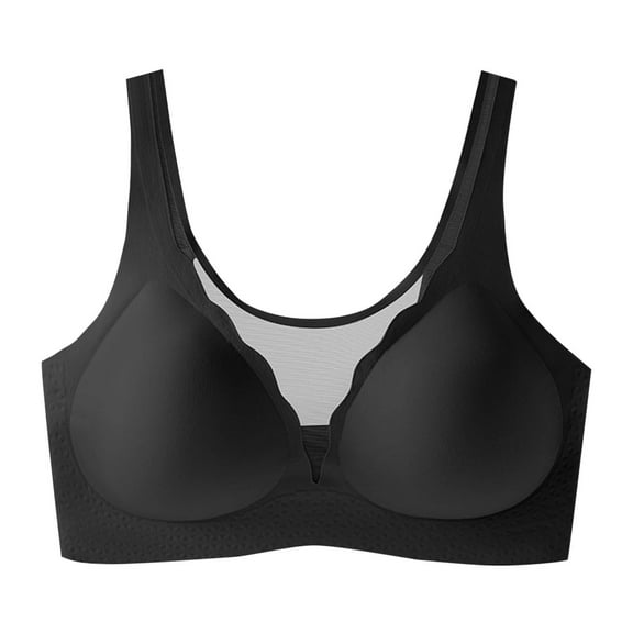 juhao Womens Seamless Bra No Underwire Comfort Push Up Bras Breathable Soft Wireless Full Coverage Sport Everyday Bralette