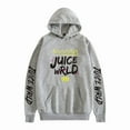 thumbnail image 1 of juice wrld printed fashion loose unisex hoodie, 1 of 9