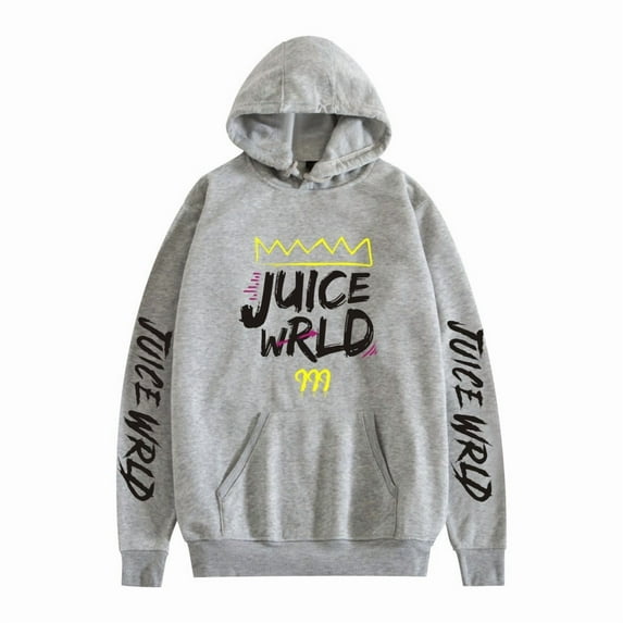 juice wrld printed fashion loose unisex hoodie