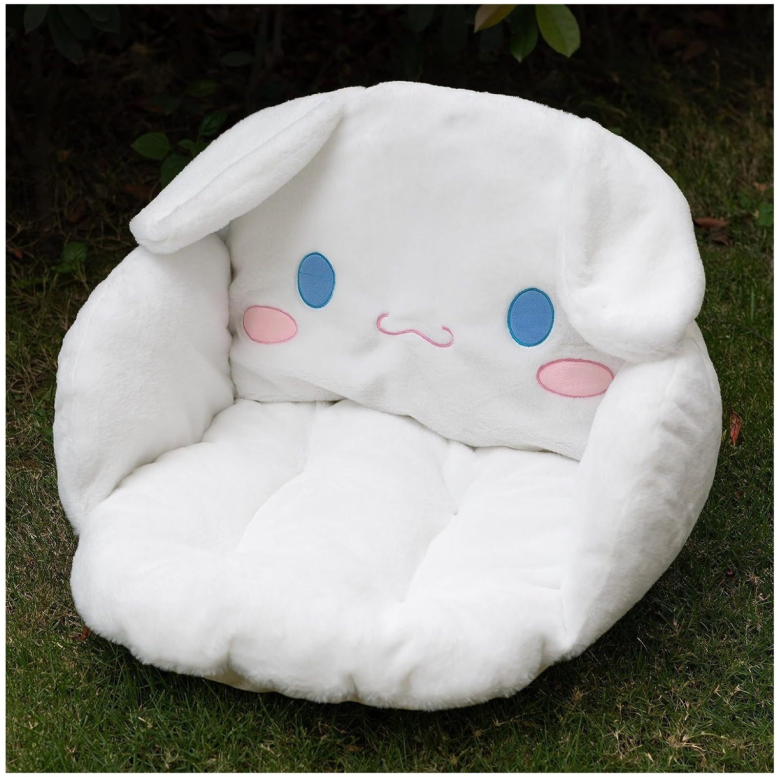 Kawaii Seat Cushion Soft Plush Padded Chair Support Backrest Home Decor  Trendy