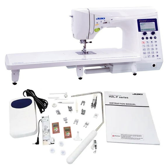 juki hzl-f600 computerized sewing and quilting machine