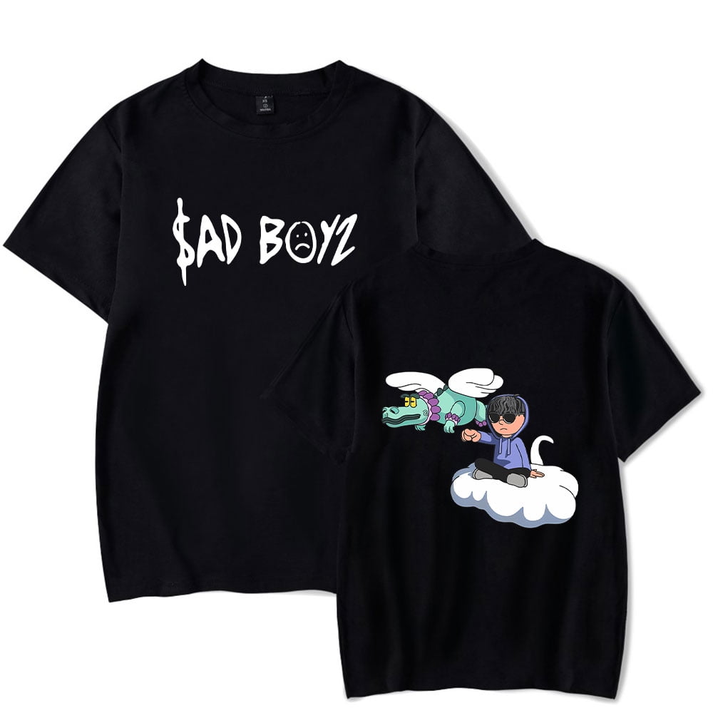 junior h merch Sad Boyz tour T Shirt Short Sleeve crewneck tshirt men ...