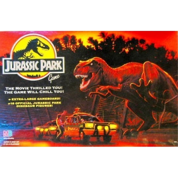 jurassic park game by milton bradley