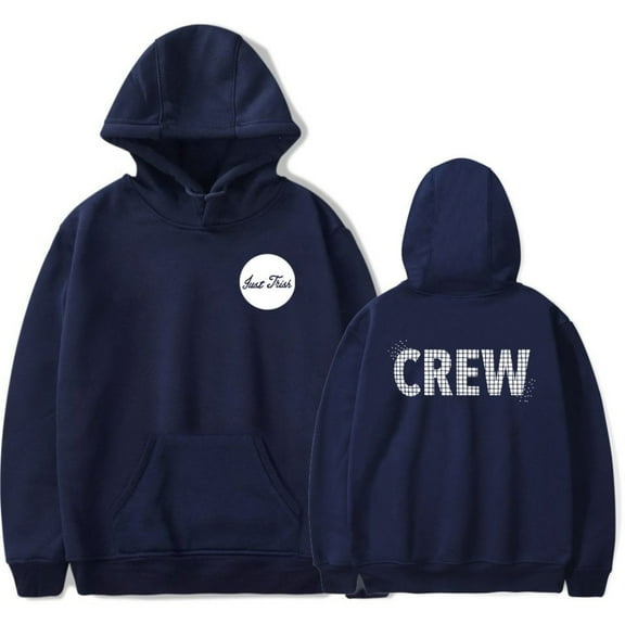 just trish Merch Hoodie Pockets Drawstring Unisex Hooded Sweatshirt Fashion Clothing