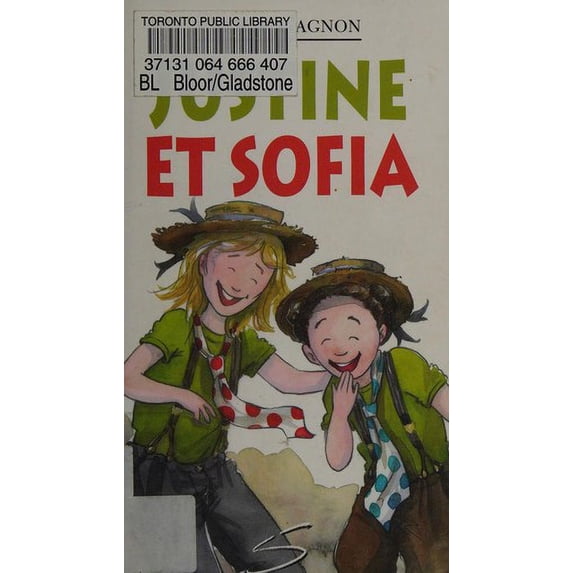 Pre-Owned justine et sofia 9782896070244 Used