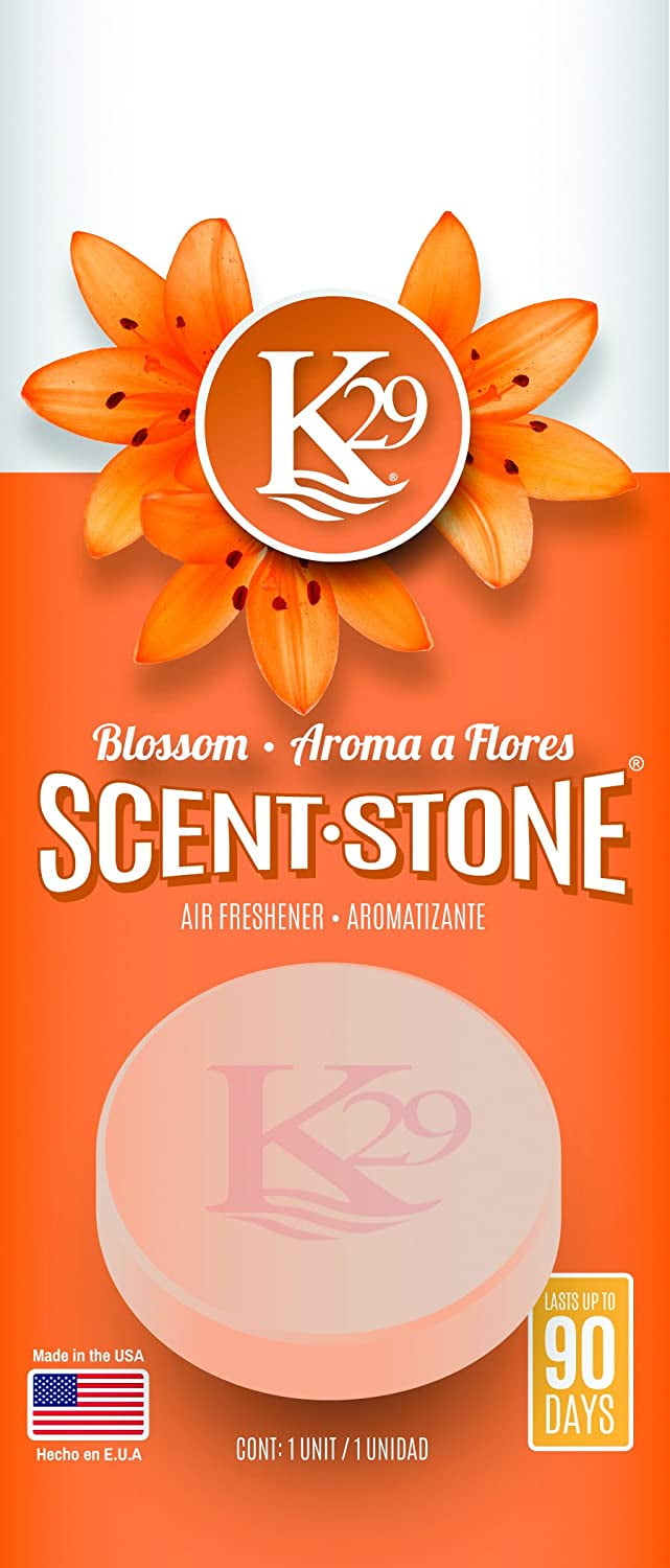 k29 KeyStone Scent-Stone Car and Home Air Freshener, Blossom