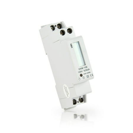 kWh Electric Meter 110/120 volt AC with Solid Core Current Transformer #1