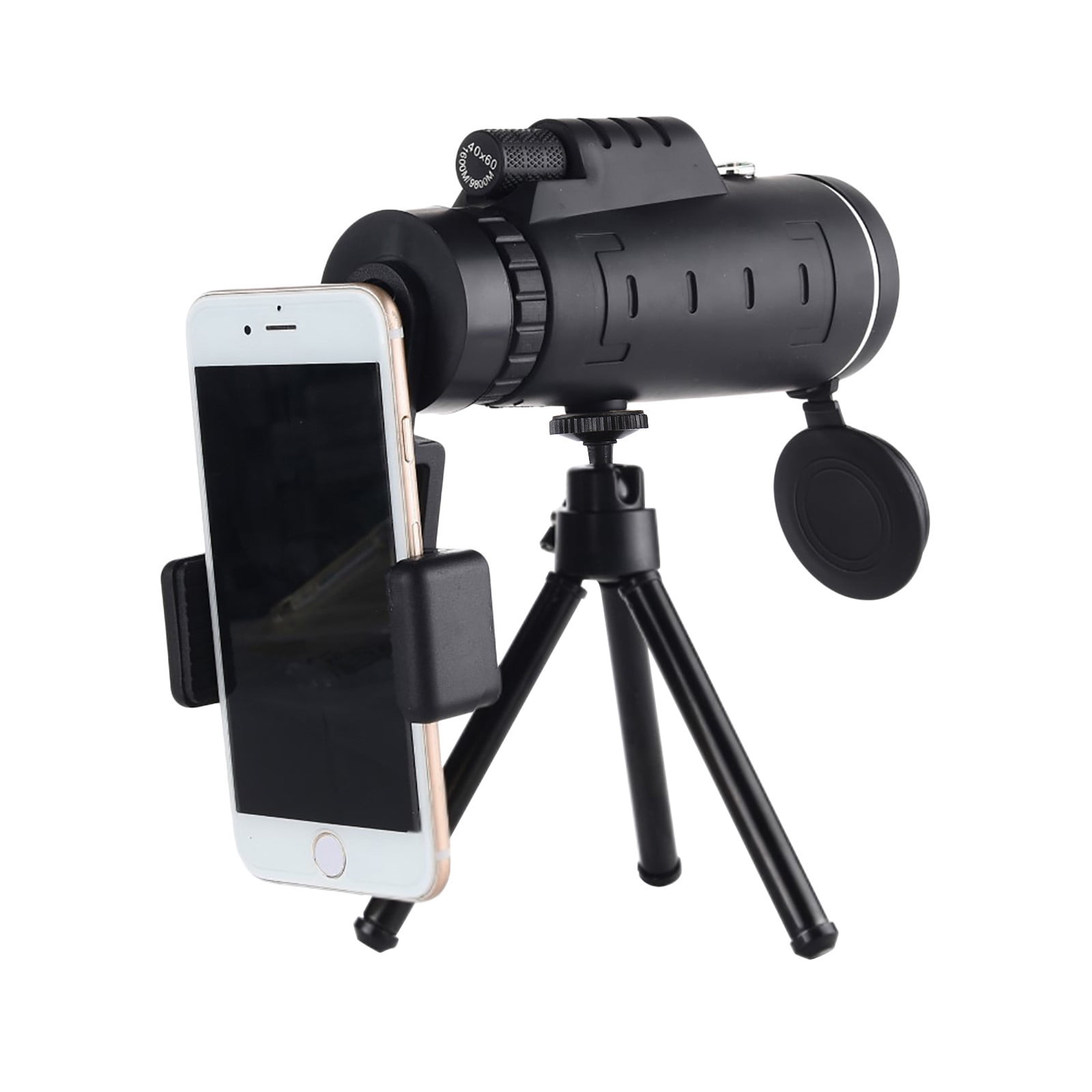kaHgKids 40X60 Telescope+ Lens Monocular For Universal Tripod+ Phone