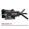 thumbnail image 1 of kaka fb-4 4-inch hand operated steel bending brake, high flexibility, easy operation sheet metal forming bender, 1 of 9