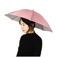 thumbnail image 1 of kakina CMSX Clearance Windproof and Rainproof Fishing Umbrella Hat Wearing Umbrella Sunscreen Folding Umbrella Hat Outdoor Sunshade Fishing, 1 of 3