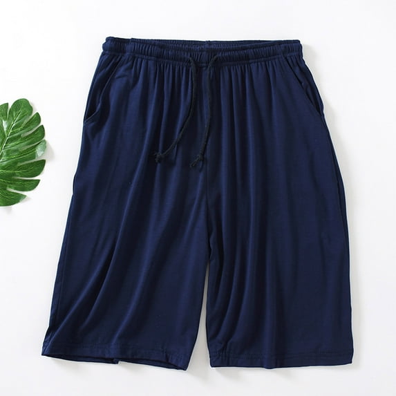 kakina CMSX Men'S Pajama Shorts Lightweight Quick Dry Thin Sleep Shorts Soft Comfy Lounge Short Pants with Pockets,Men'S Home Pajama Shorts Soft Comfy Sleep Short Pants