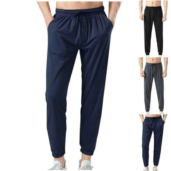 kakina CMSX Men's Fashion Joggers Stretch Athletic Workout Pants,Casual Loose Running Gym Hiking Track Pants Quick Dry Solid Color Sweatpants