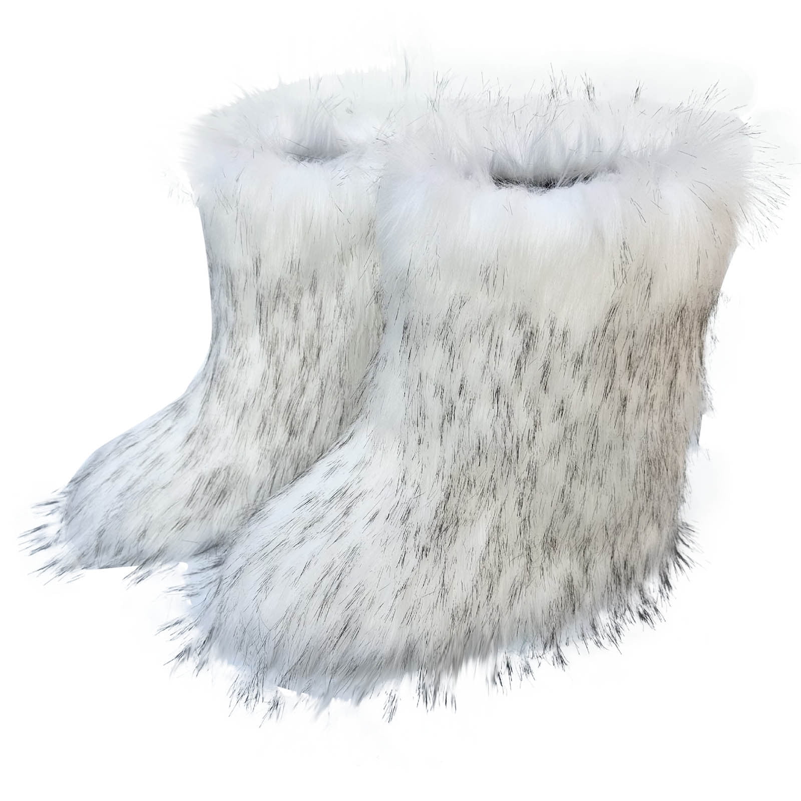 Plush Fur Warm Suede Boots main image 1