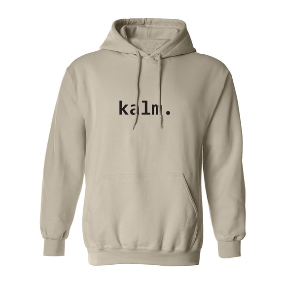 kalm. Adult Hooded Sweatshirt