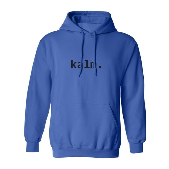 kalm. Adult Hooded Sweatshirt