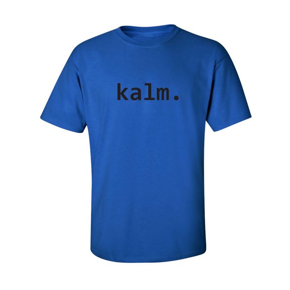 kalm. Adult Short Sleeve T-shirt