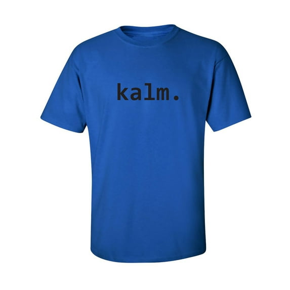 kalm. Adult Short Sleeve T-shirt