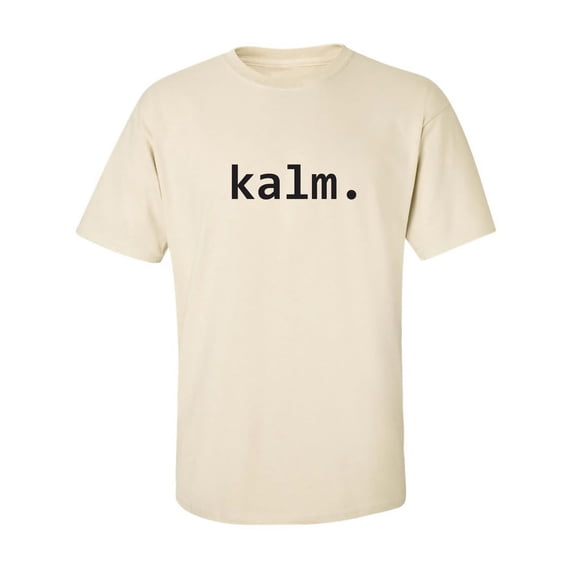 kalm. Adult Short Sleeve T-shirt