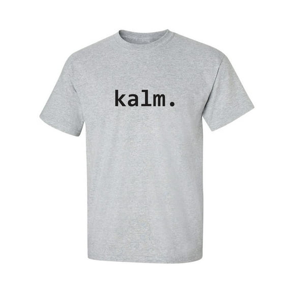 kalm. Adult Short Sleeve T-shirt