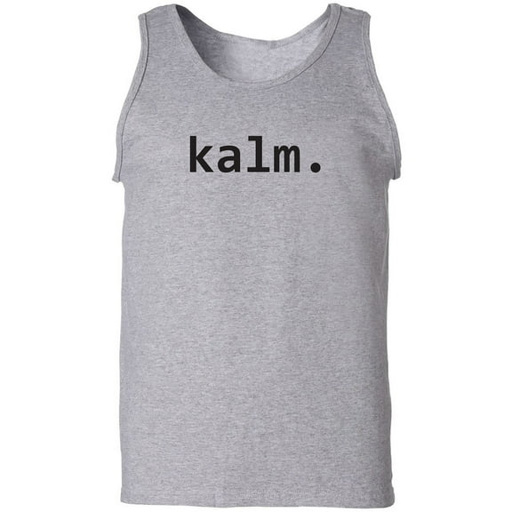 kalm. Adult Tank Top