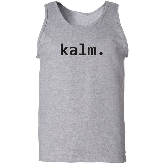 kalm. Adult Tank Top