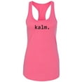 thumbnail image 1 of kalm. Racerback Tank, 1 of 2