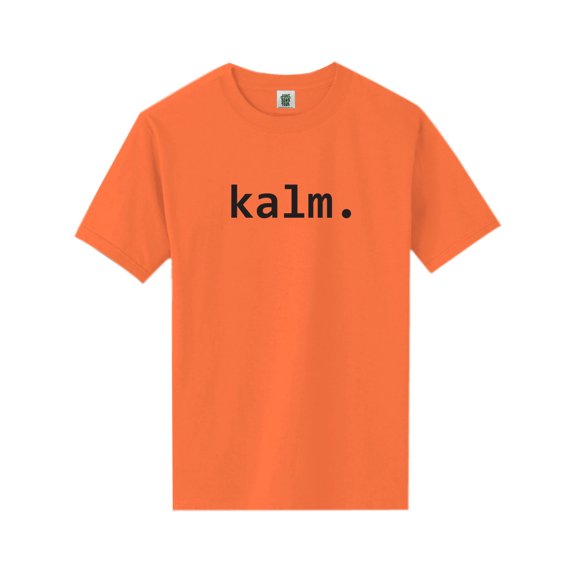 kalm. Short Sleeve Neon T-Shirt