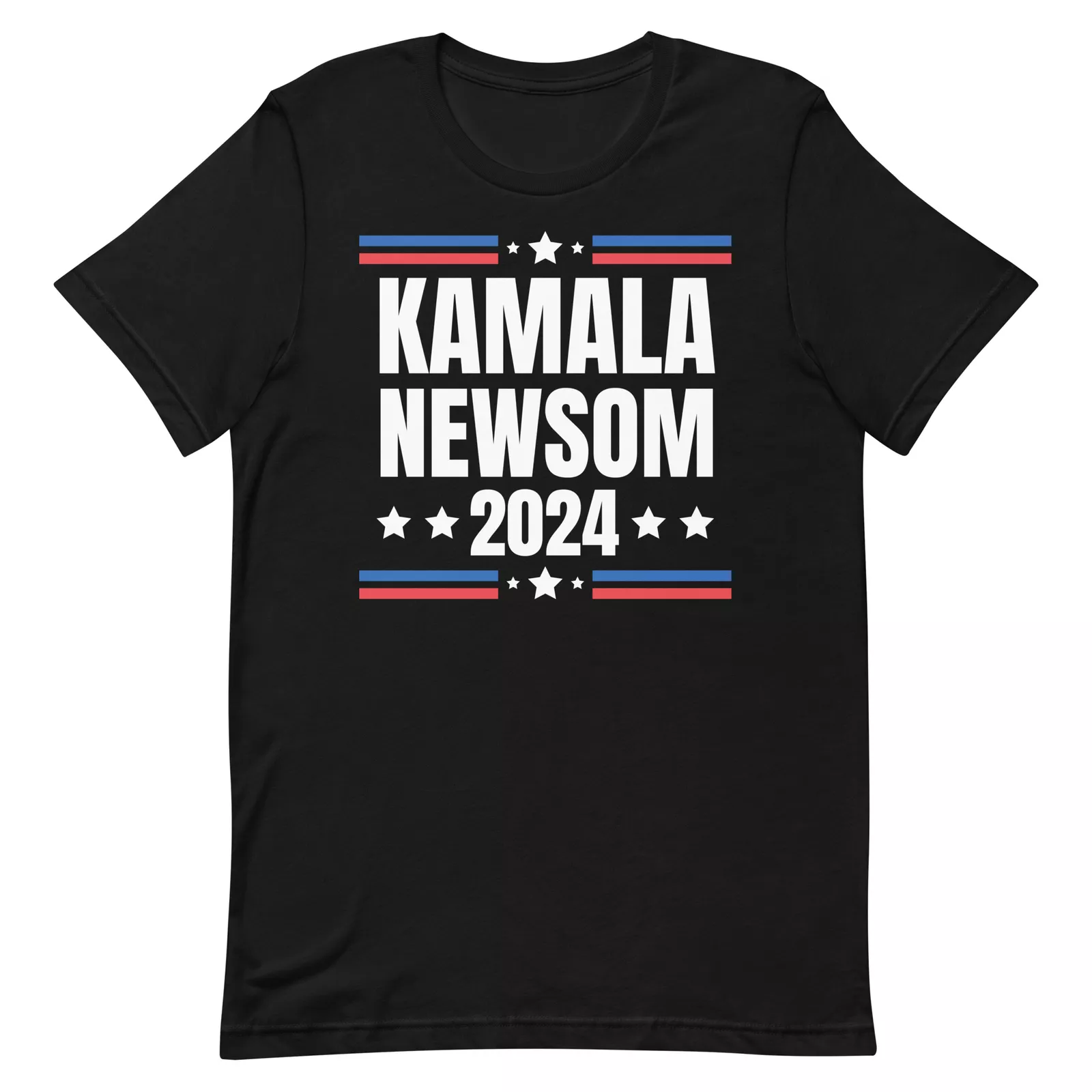 kamala Newsom 2024 For President VP USA Election Patriotic tshirt