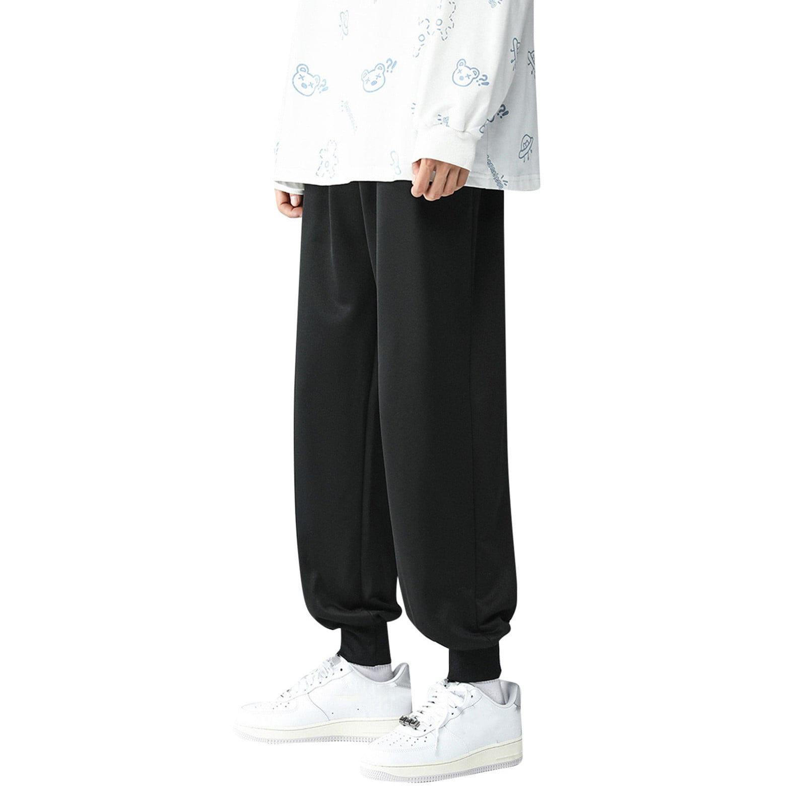kamemi Business Casual Mens Pants Men's Slim Fit Pants Men’s Tapered ...