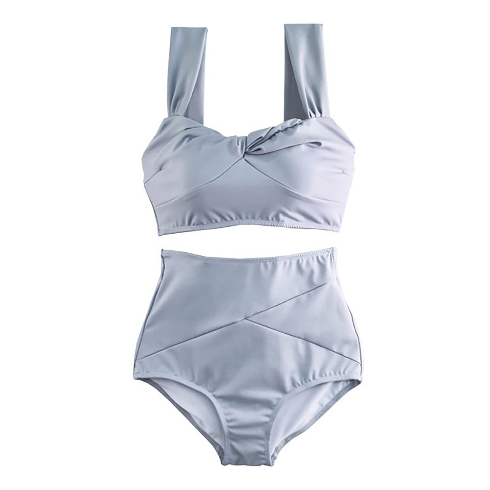 kamemi Womens Swim Suits 2025 Womens High Cut Bikini Bottom Side Tie