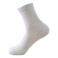 thumbnail image 1 of kamemir Ankle Socks for Women Women's Everyday Soft Cushioned Ankle Socks(White,One Size), 1 of 4