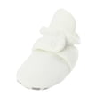thumbnail image 1 of kamemir Baby Boys Girls Booties with Grippers Stay on Slippers Socks Toddler Crib Winter Shoes for Boys Girls(White,5), 1 of 4