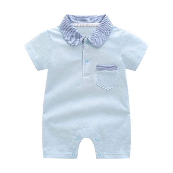 kamemir Baby Clothing Baby-girls Short Sleeve Mix & Match Bodysuits(Sky Blue,0-3 Months)