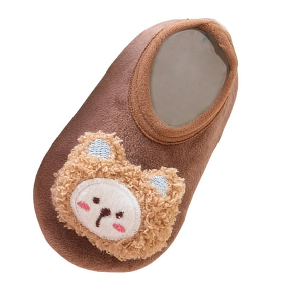 kamemir Baby Shoes Unisex-Baby Sneakers Crib Shoes Toddler Neutral Boy Girl(Coffee,18-24 Months)