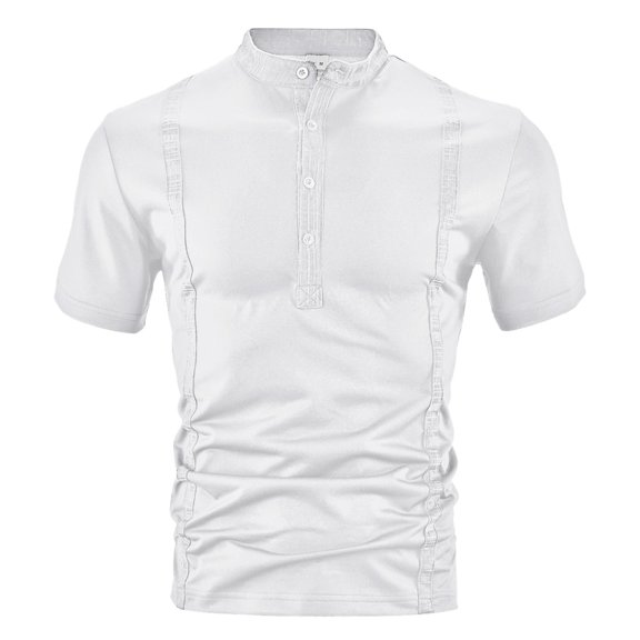 kamemir Big and Tall T Shirts for Men Men's Classic Everyday Soft, Comfortable T-Shirt White,M