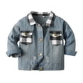 thumbnail image 1 of kamemir Boys' Outerwear Jackets & Coats Boys and Toddlers' Polar Full-Zip Hooded Jacket(Black,6-12 Months), 1 of 6