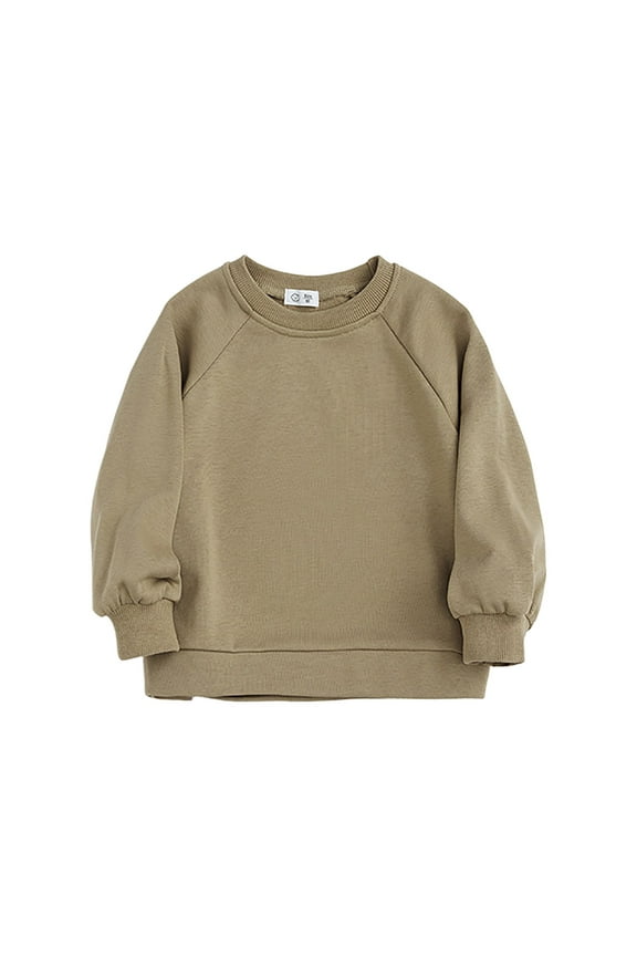 Boys Sweatshirt(Z-Coffee,5-6 Years)