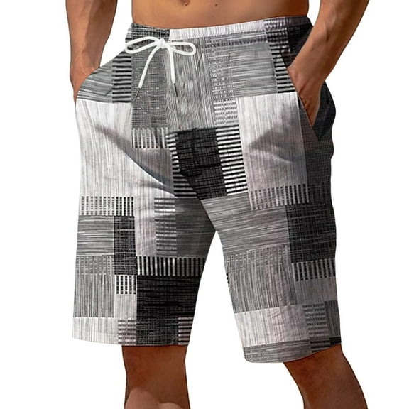 kamemir Cargo Shorts Men Men's Cargo Short with Flex Waistband(Black,XXL)