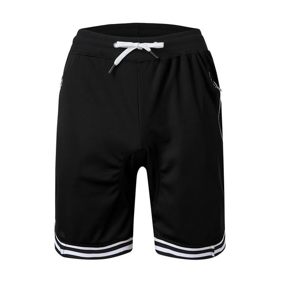 kamemir Cargo Shorts Men's Classic Relaxed Fit Cargo Short(Black,L)