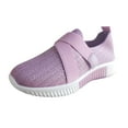 thumbnail image 1 of kamemir Comfortable Walking Shoes Women Walking Shoes Women Sock Sneakers Lightweight Comfy Breathable Casual Pull-on Daily Shoes Zapatillas de Mujer(Purple,8.5), 1 of 5