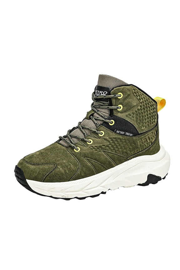 Deadlift Shoes,Professional Training Shoes for Men and Women, Squat Shoes with Rubber Non-Slip Sole(Green,7.5)