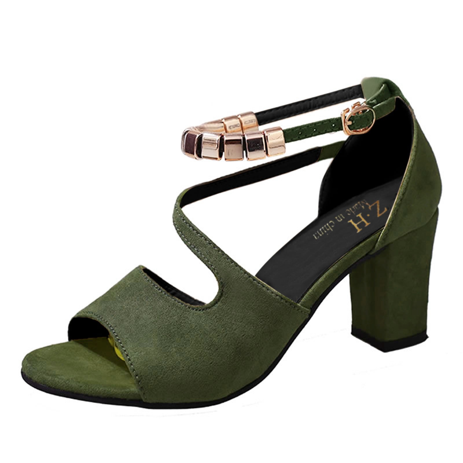 Ladies dress sandals low heel 2025