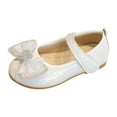 thumbnail image 1 of kamemir Girls Mary Jane Ballerina Flat Dress Shoes(White,10.5), 1 of 6