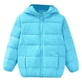 kamemir Girls Puffer Down Jacket Big Kids Winter Lightweight Water